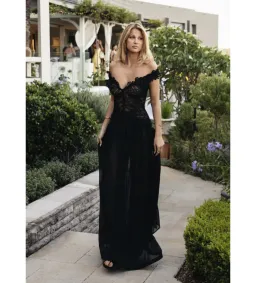 Arcina Ori Arabella Maxi Dress Black Size XS/AU 6 for rent on The Volte - image 1
