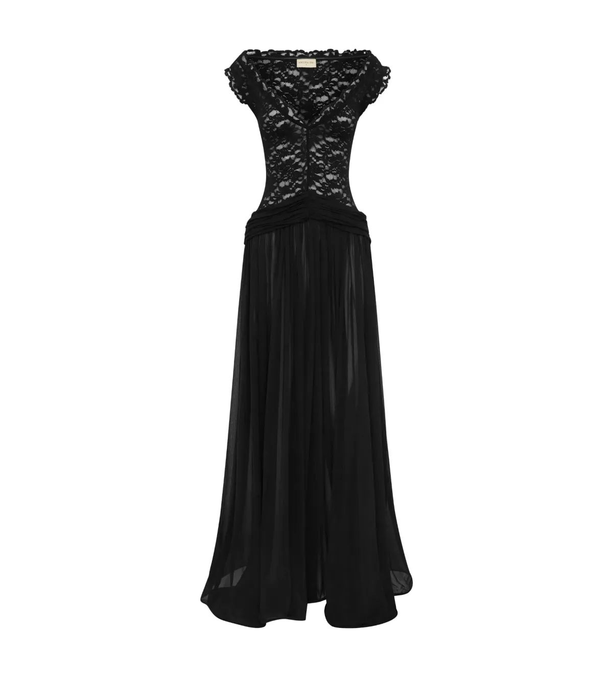 Arcina Ori Arabella Maxi Dress Black Size S/AU 8 - Image 9