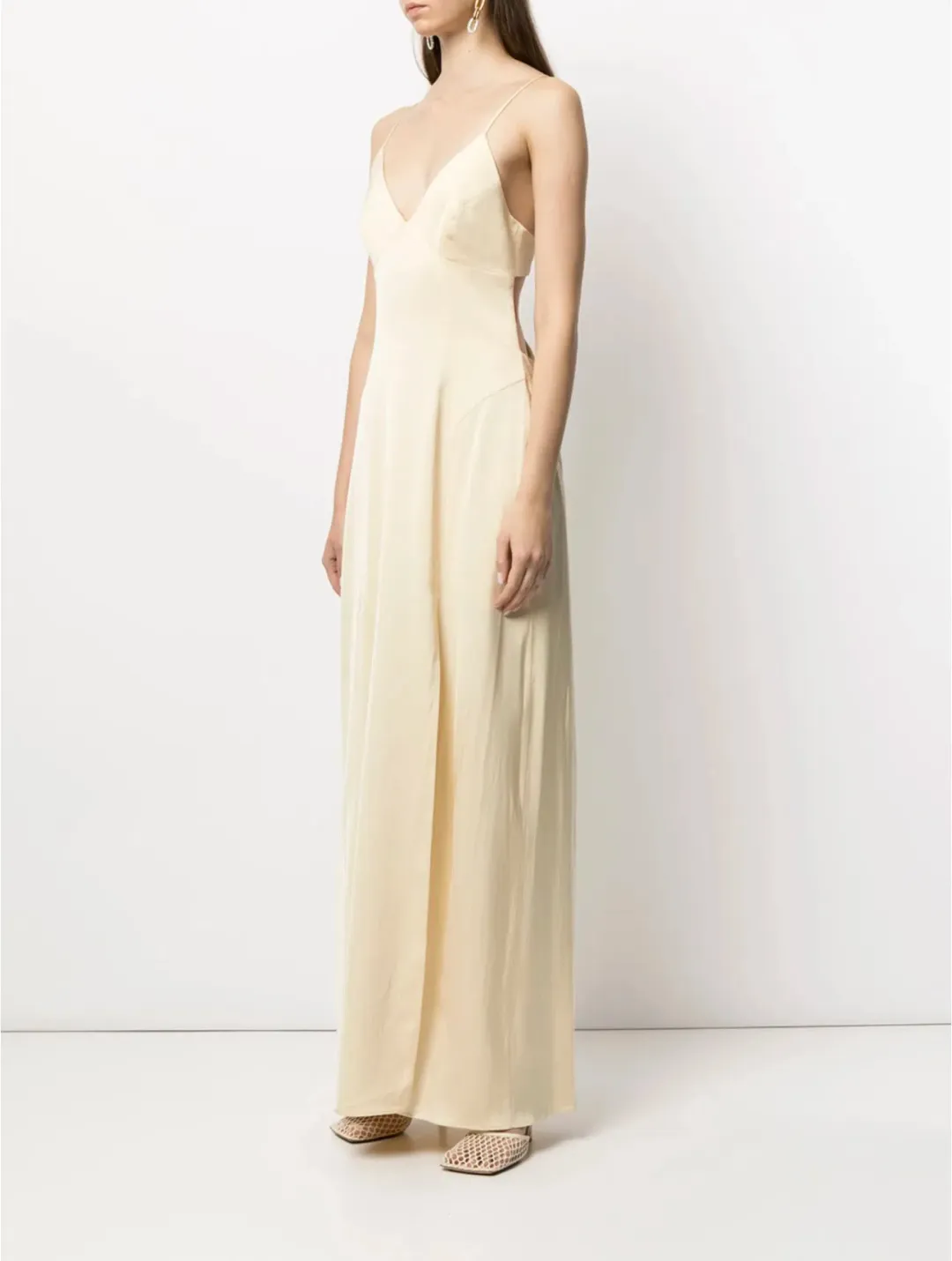 Manning Cartell Facetime Sleeveless Maxi Dress Champagne Yellow Size 6 for rent on The Volte - main image
