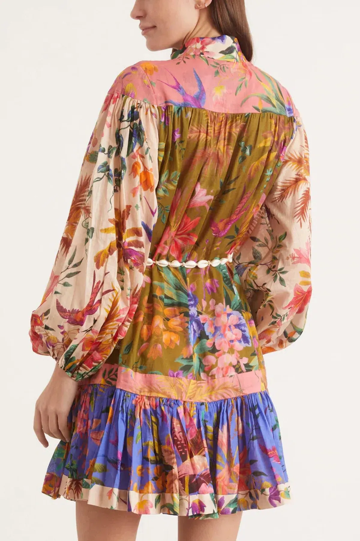 Zimmermann Tropicana Mini Dress in Spliced Size 2 / AU 12 - Image 3