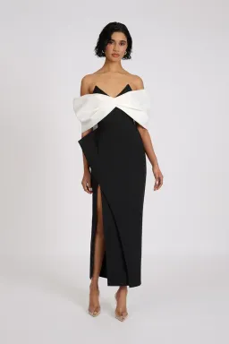 Eliya The Label Rowan Dress in Black Size XL/AU14 for rent on The Volte - image 1