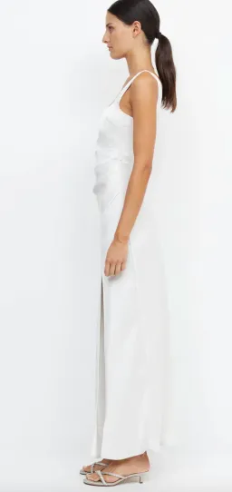 Bec & Bridge The Dreamer Square Neck Dress Ivory Size 10 for rent on The Volte - image 4