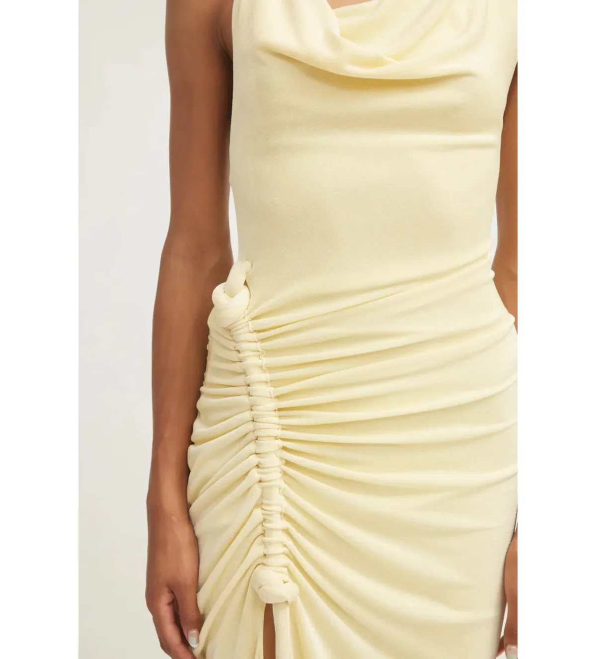 Tojha Sutton Maxi Dress Lemon/Yellow Size 10 - Image 6