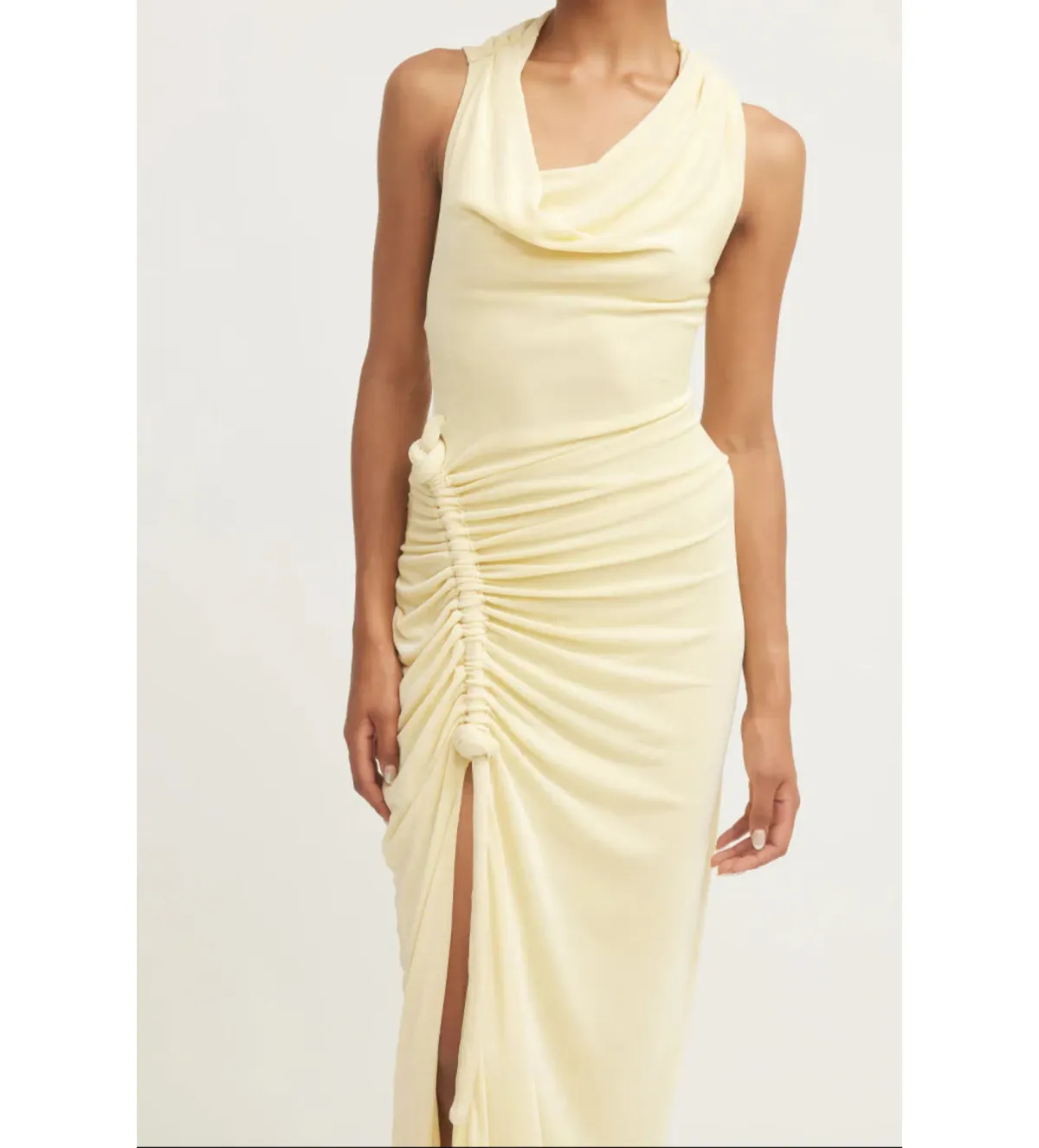 Tojha Sutton Maxi Dress Lemon/Yellow Size 10 - Image 5