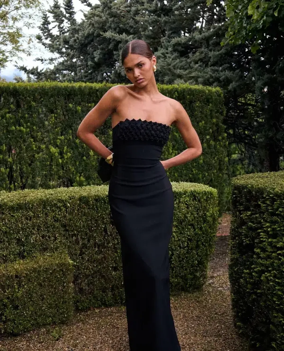 Ance Gria Margo Maxi Dress for rent on The Volte - main image