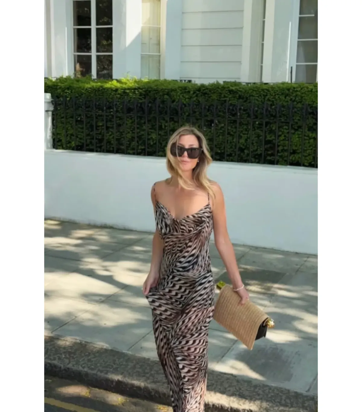 Rat & Boa Nikos Maxi Dress Print Size 10 - Image 6