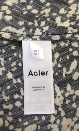 Acler Warner Wild Spot Print Maxi Dress AU8 for rent on The Volte - image 6