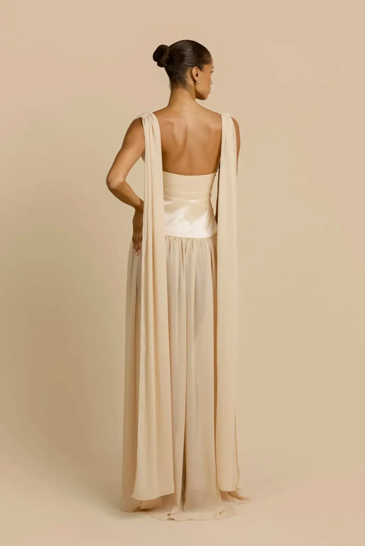 Arcina Ori Ramona Dress Champagne XS/AU6 - Image 5