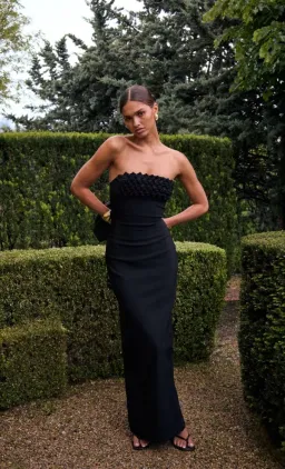 Ance Gria Margo Maxi Dress in Black Size M/AU10 for rent on The Volte - image 2