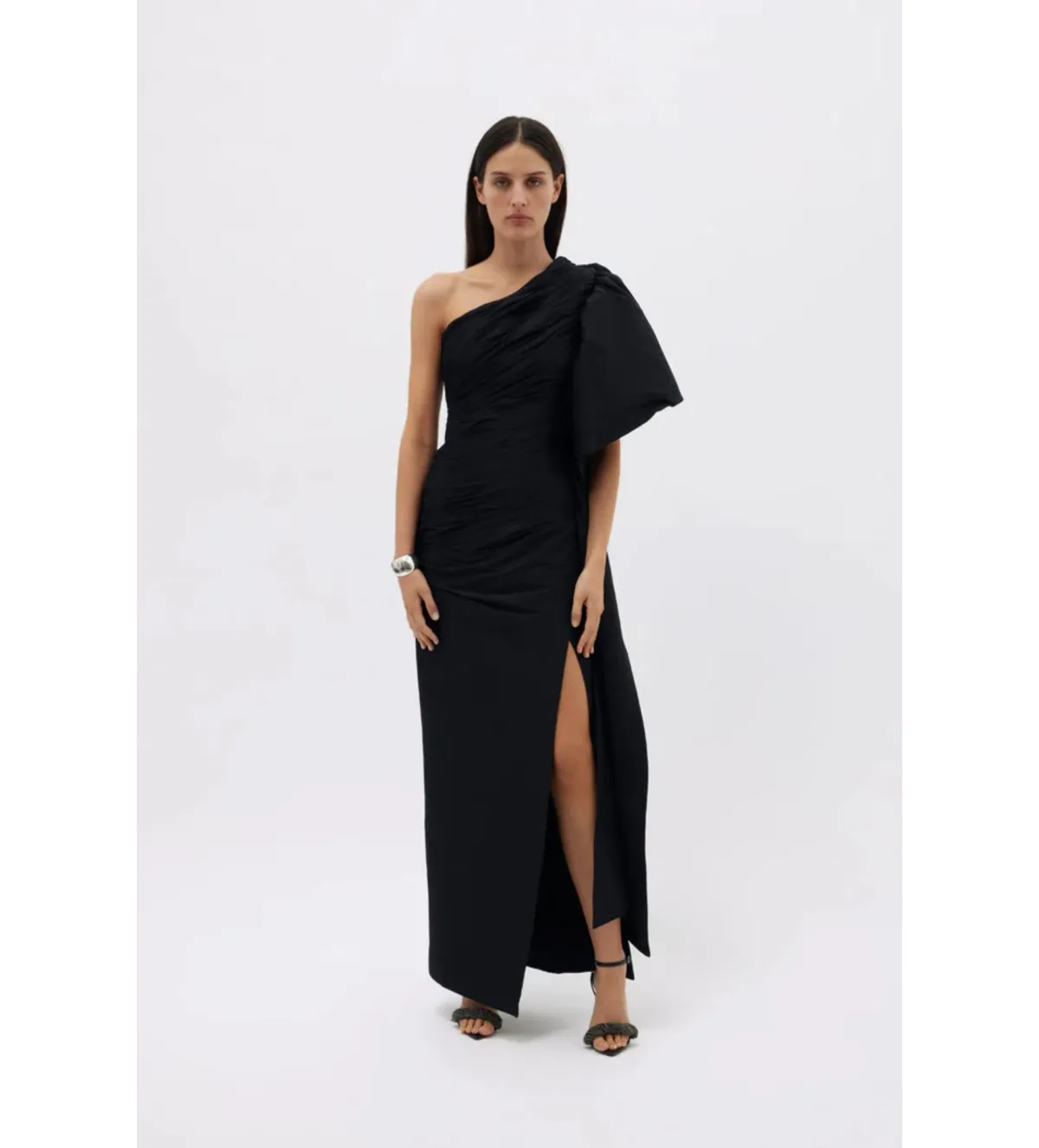 Rachel Gilbert Marji Gown in Black Size AU10 - Image 4