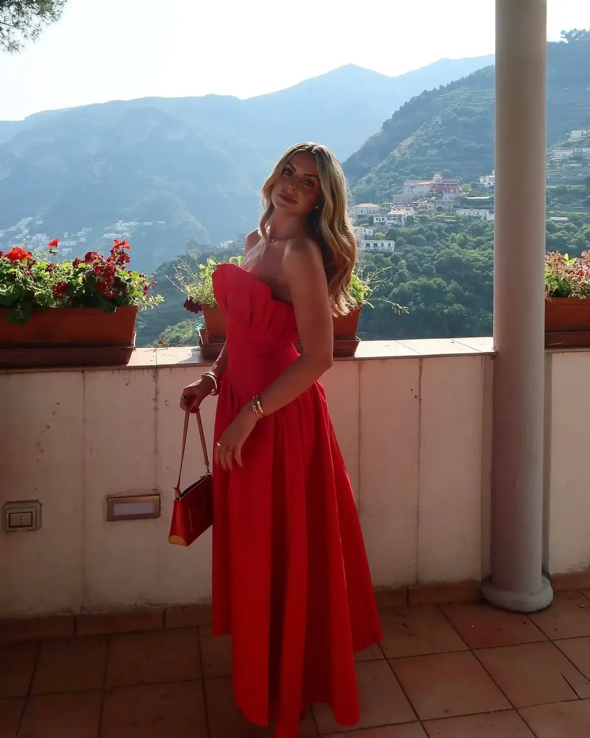 Elliatt Laurel Sleeveless Maxi Dress In Red Size S/AU8 - Image 2