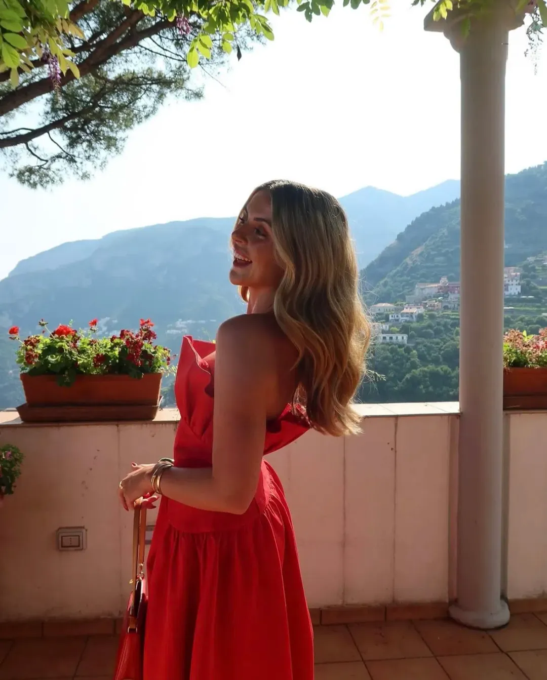 Elliatt Laurel Sleeveless Maxi Dress In Red Size S/AU8 for rent on The Volte - main image