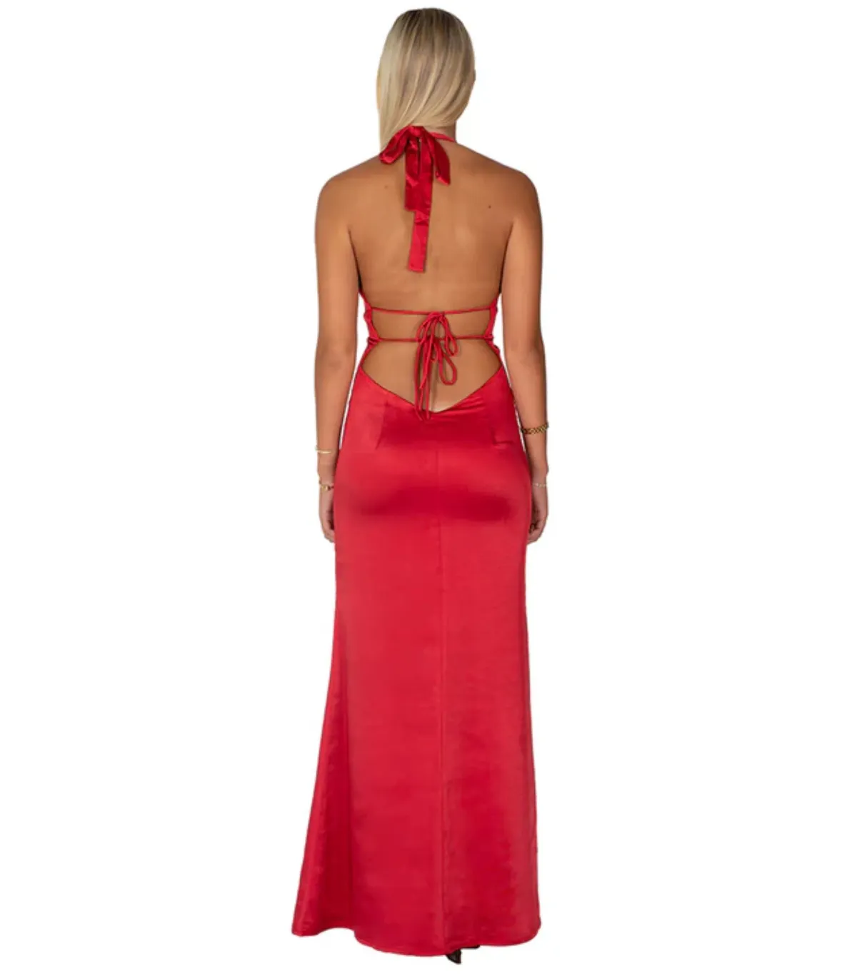 I AM DELILAH Margot Maxi Dress in Cherry Size S / AU 8 - Image 4