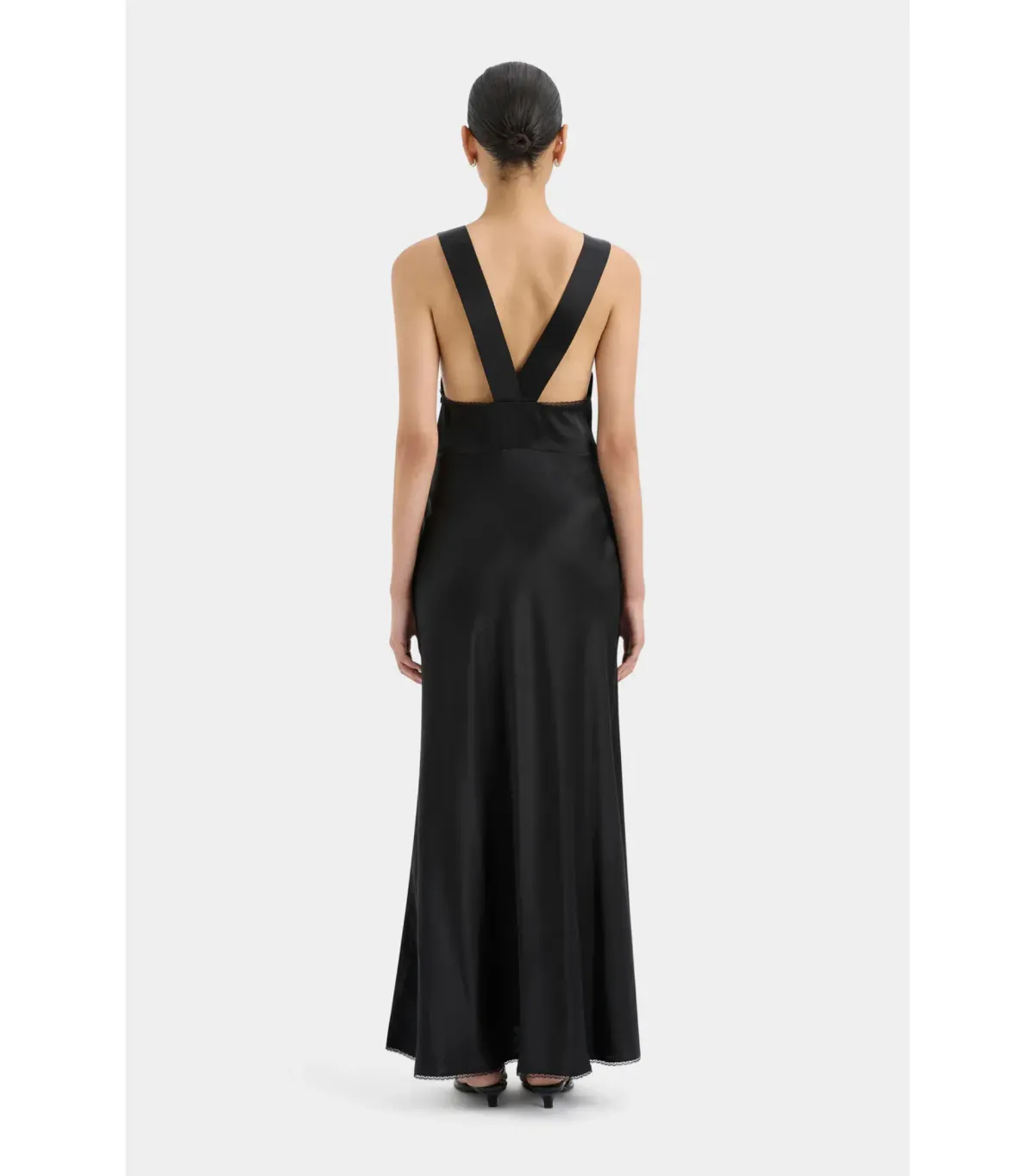 Sir the Label Aries Cut Out Gown in Black Size 1 / AU 8 - Image 4