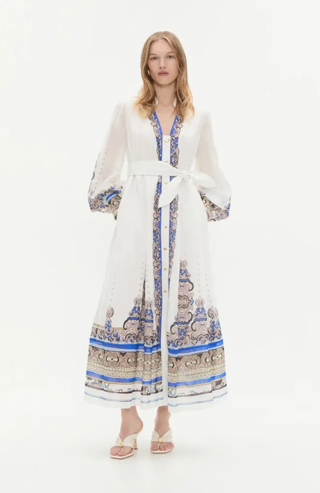 AJE Carta Maxi Dress 6 for rent on The Volte - main image