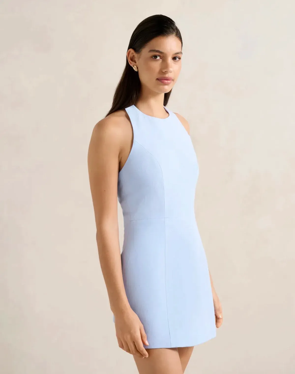 Corinna Halter Mini Dress - Image 4