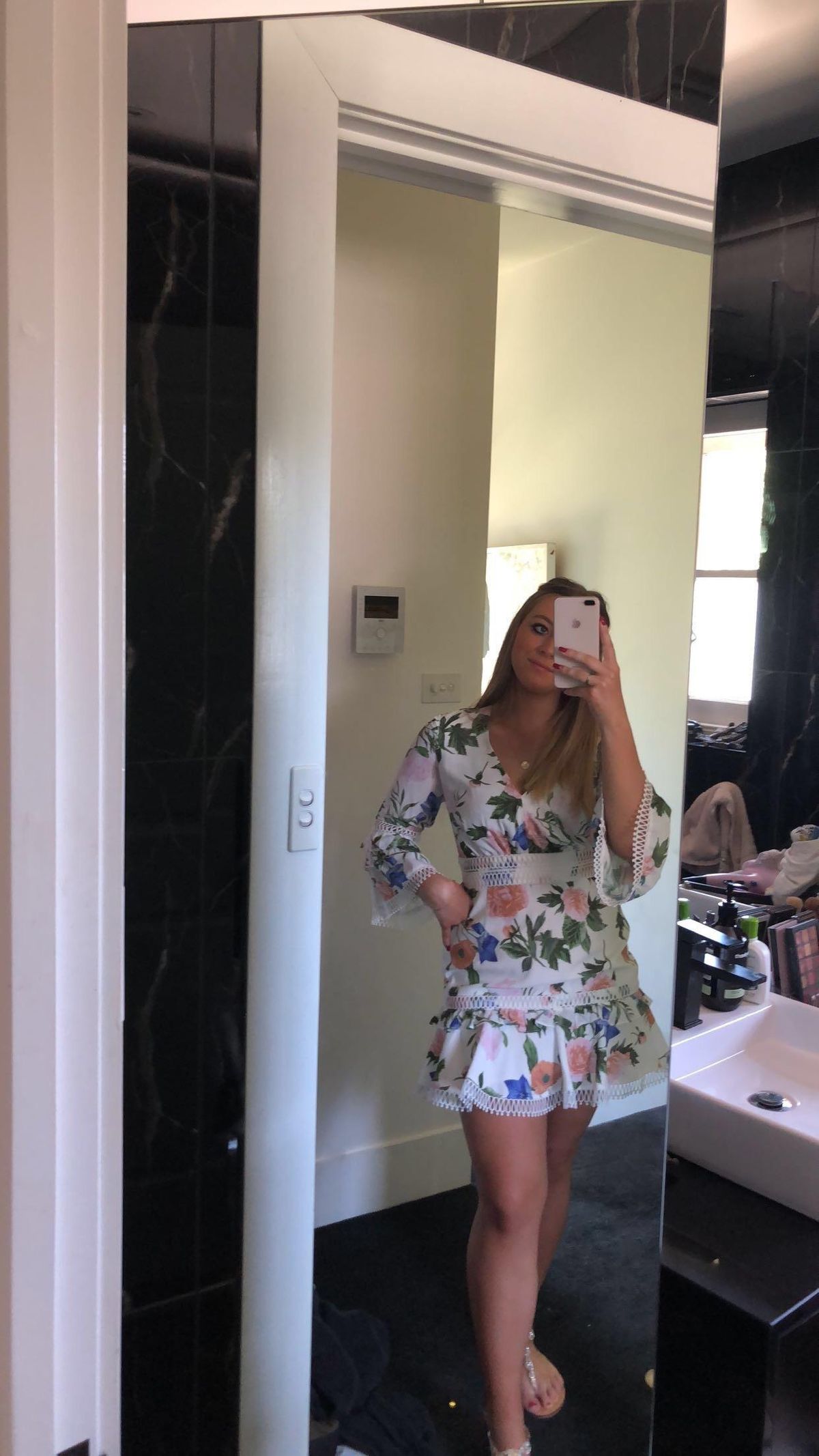 Sheike Flora Mini Dress Size 12 - Image 1