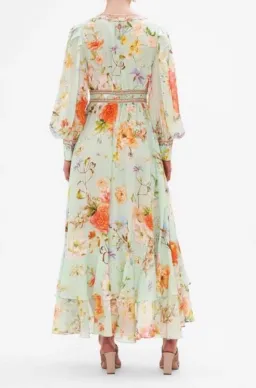 Camilla Long Button Dress Talk The Walk Size XL (16) for rent on The Volte - image 2