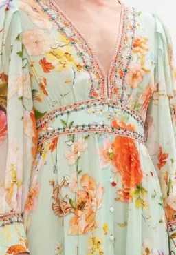 Camilla Long Button Dress Talk The Walk Size XL (16) for rent on The Volte - image 3