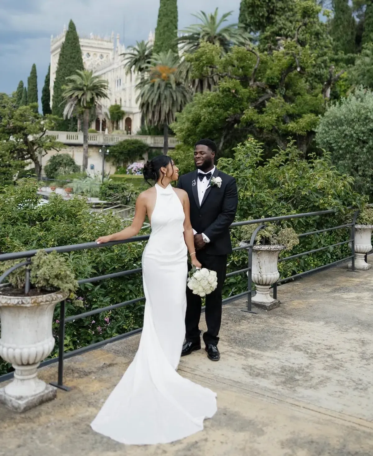 GRACE LOVES LACE Goldie Halter-neck Wedding Dress / Bridal Gown Size S - Image 4
