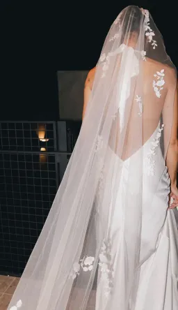 GRACE LOVES LACE Goldie Halter-neck Wedding Dress / Bridal Gown Size S for rent on The Volte - image 8