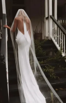 GRACE LOVES LACE Goldie Halter-neck Wedding Dress / Bridal Gown Size XL for rent on The Volte - image 5