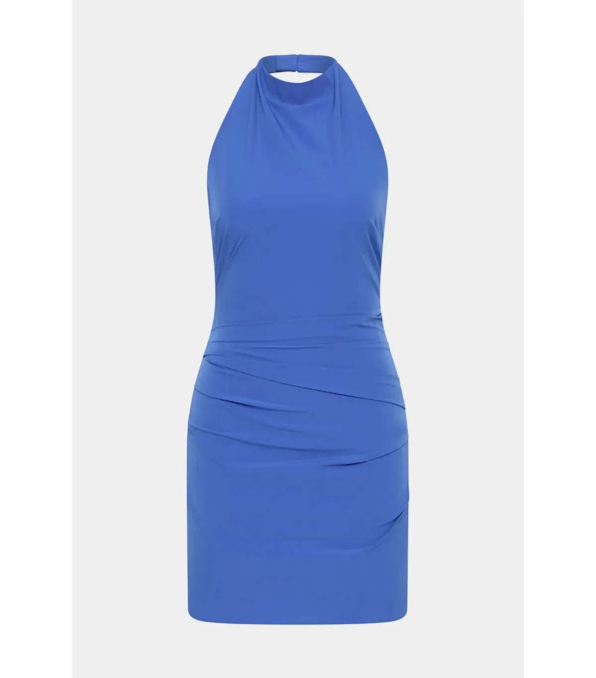 Sir the Label Sol Halter Mini Dress in Cobalt Blue Size AU 8 - Image 4