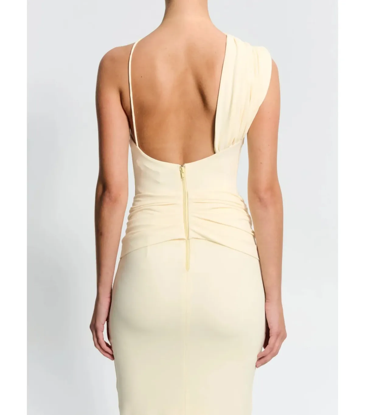 Effie Kats Greer Gown in Lemon Size 6 - Image 5