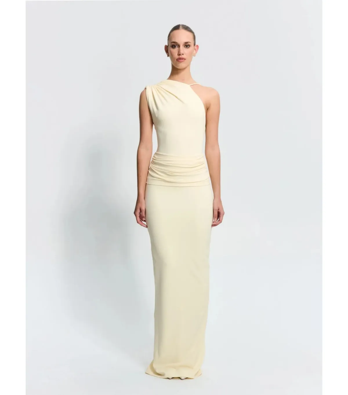Effie Kats Greer Gown in Lemon Size 6 - Image 3