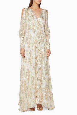 We are Kindred Lotus Maxi Dress Print Size 10 for rent on The Volte - image 1