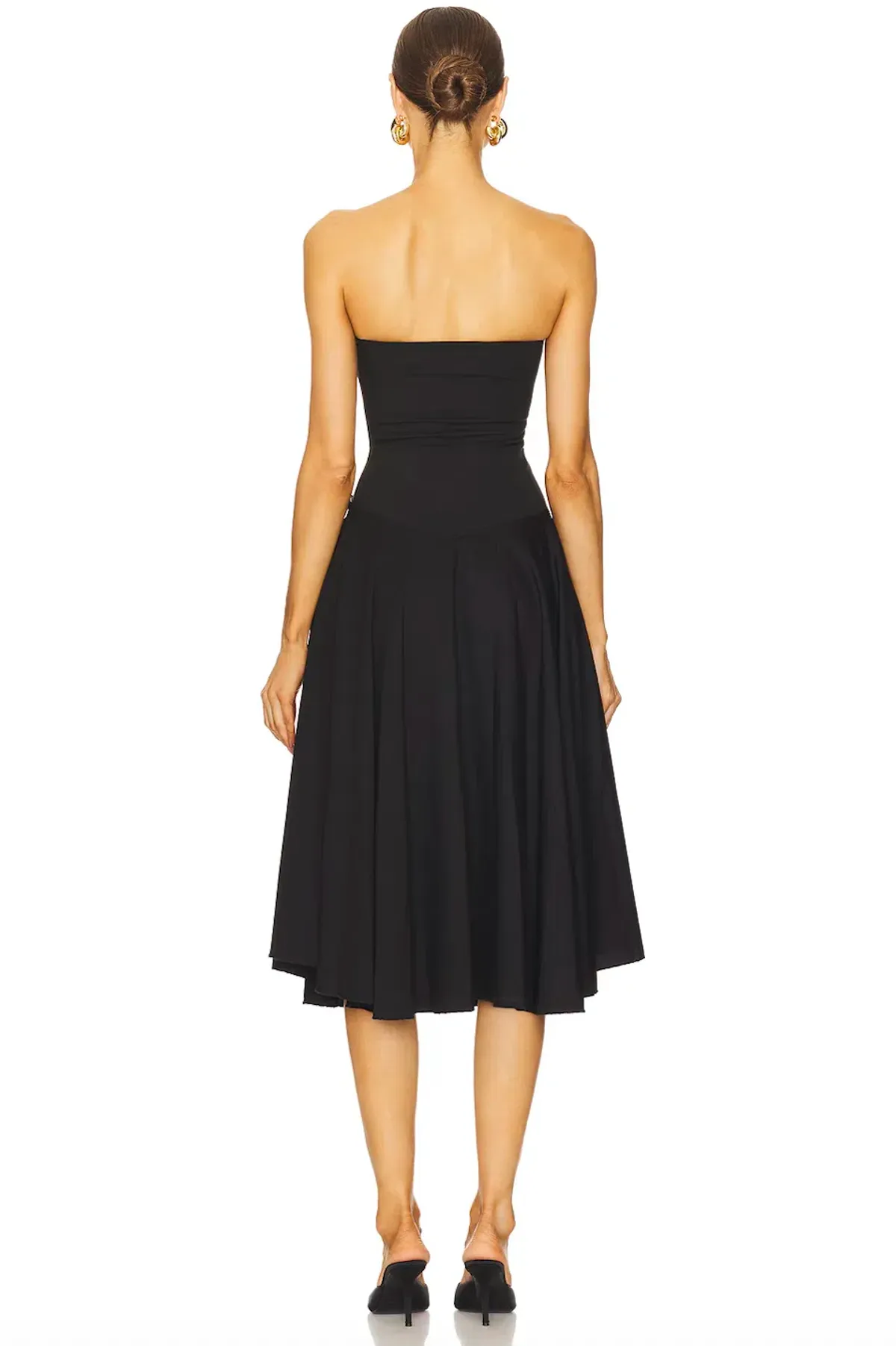 Amelie Teje Kittie Maxi Dress Noir Size S - Image 3
