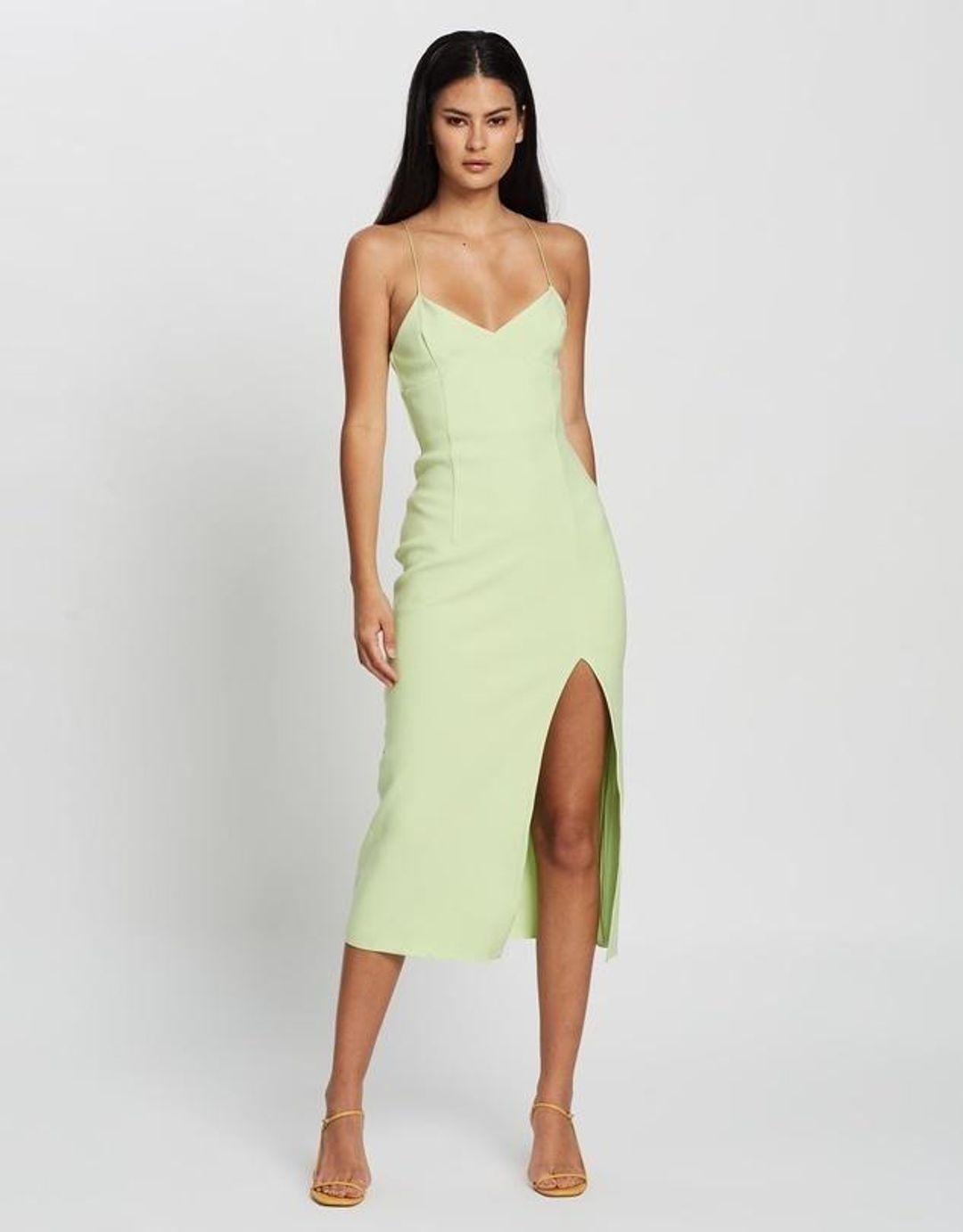 BEC & BRIDGE Clover Midi Dress Apple size 6 for rent on The Volte - main image