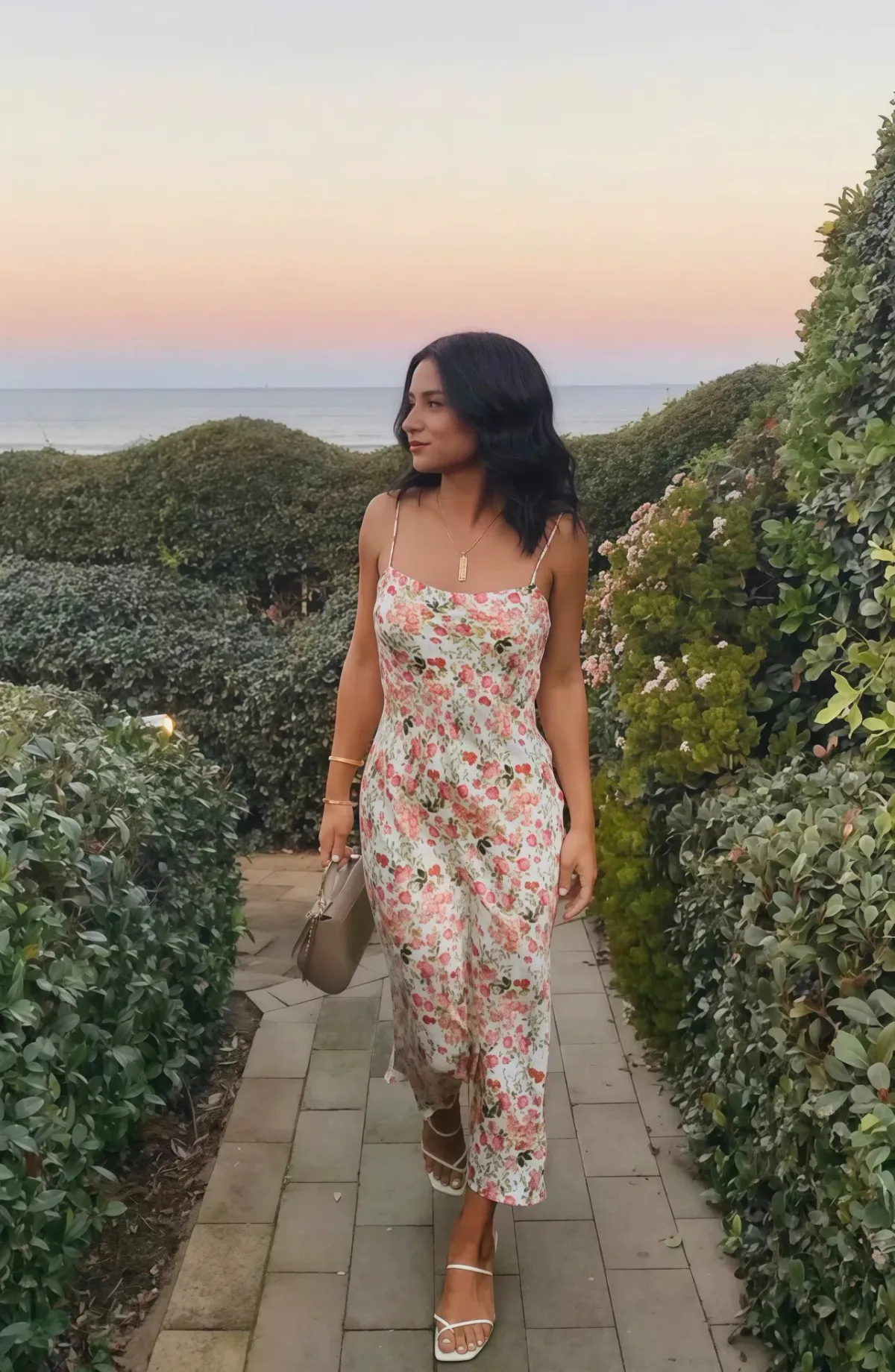Bec & Bridge Camellia Delights Midi Dress Size AU 8 / S - Image 1