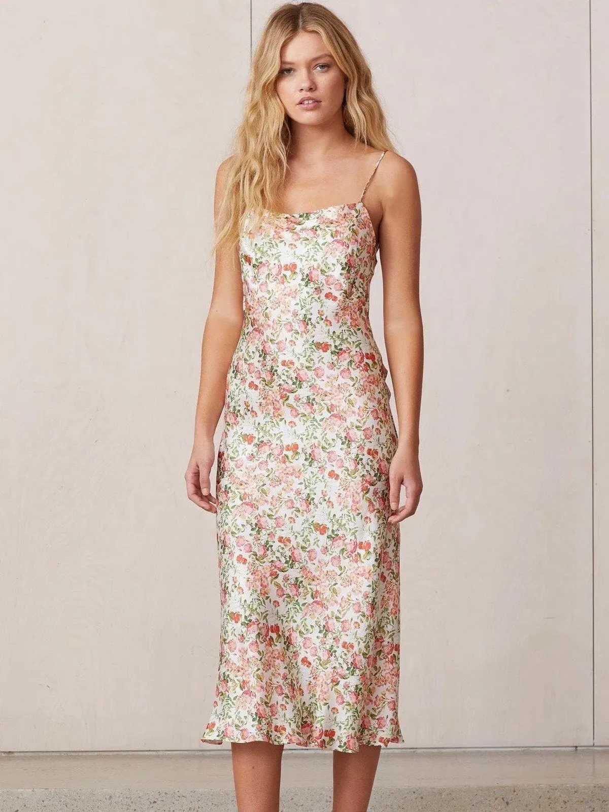 Bec & Bridge Camellia Delights Midi Dress Size AU 8 / S for rent on The Volte - main image