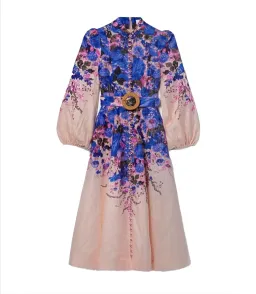 High Tide Buttoned Midi Dress by Zimmermann for rent on The Volte - image 1