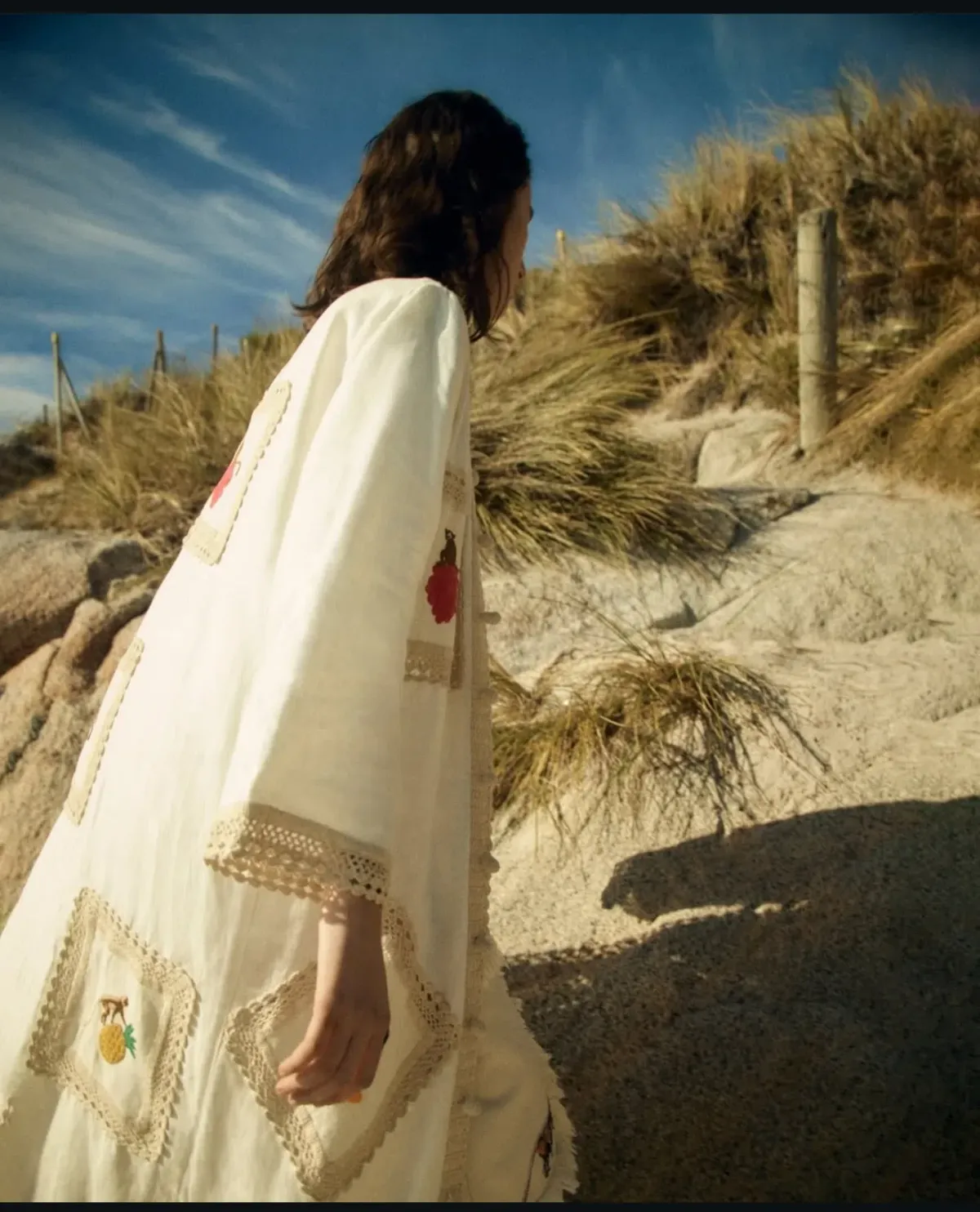 Alémais Teddy embroidered shirt dress - Image 4