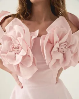 Aje Etta Mini Dress in Pastel Pink Size AU 12 for rent on The Volte - image 3