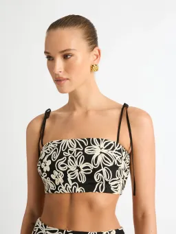 SHEIKE LUISA CROP TOP & LUISA MAXI SKIRT (SET) BLACK SIZE 18 for rent on The Volte - image 6