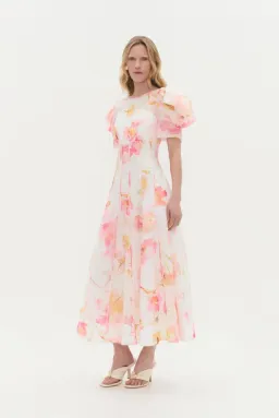 AJE Clementine Midi Dress Size 6 for rent on The Volte - image 2