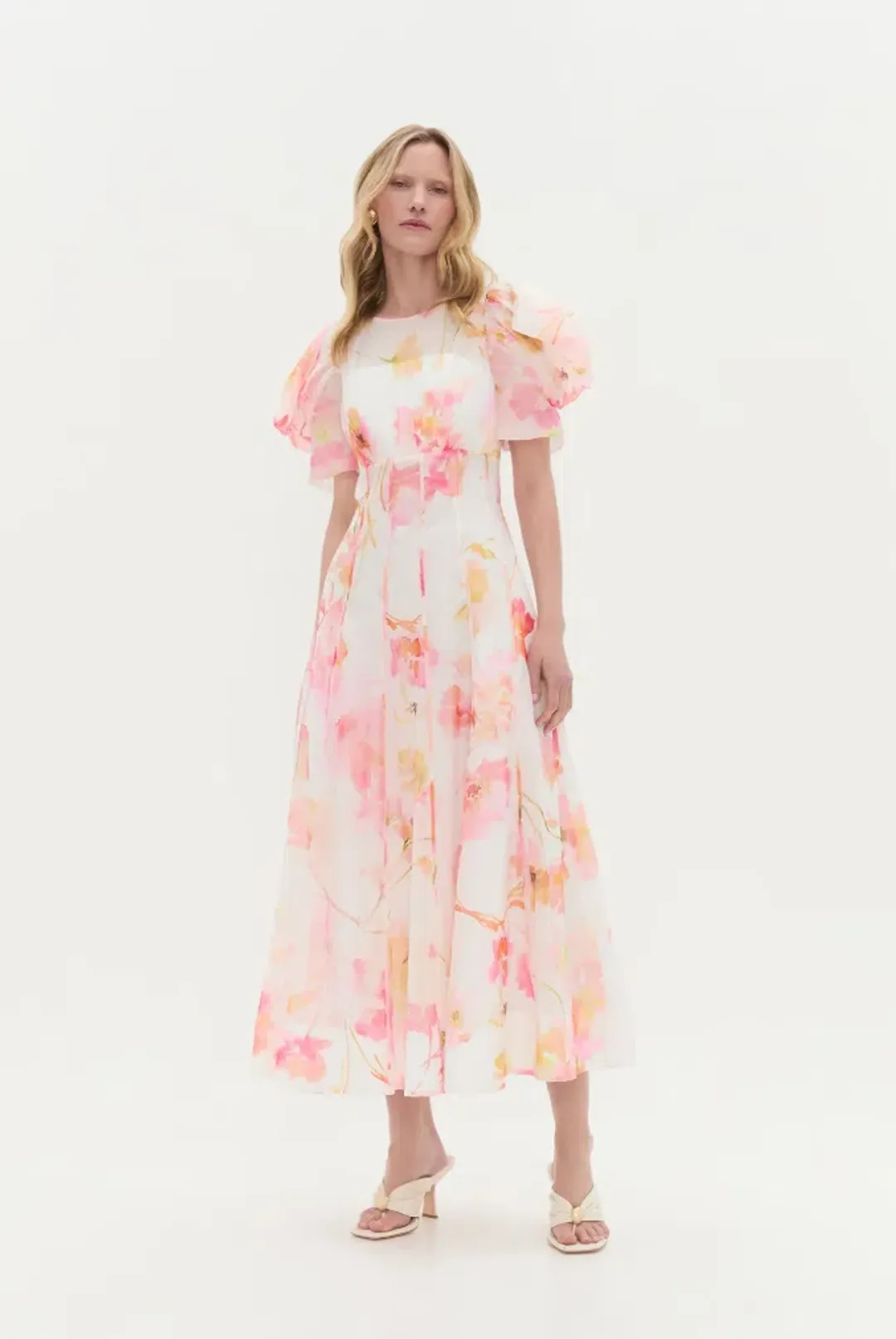 AJE Clementine Midi Dress Size 8 for rent on The Volte - main image