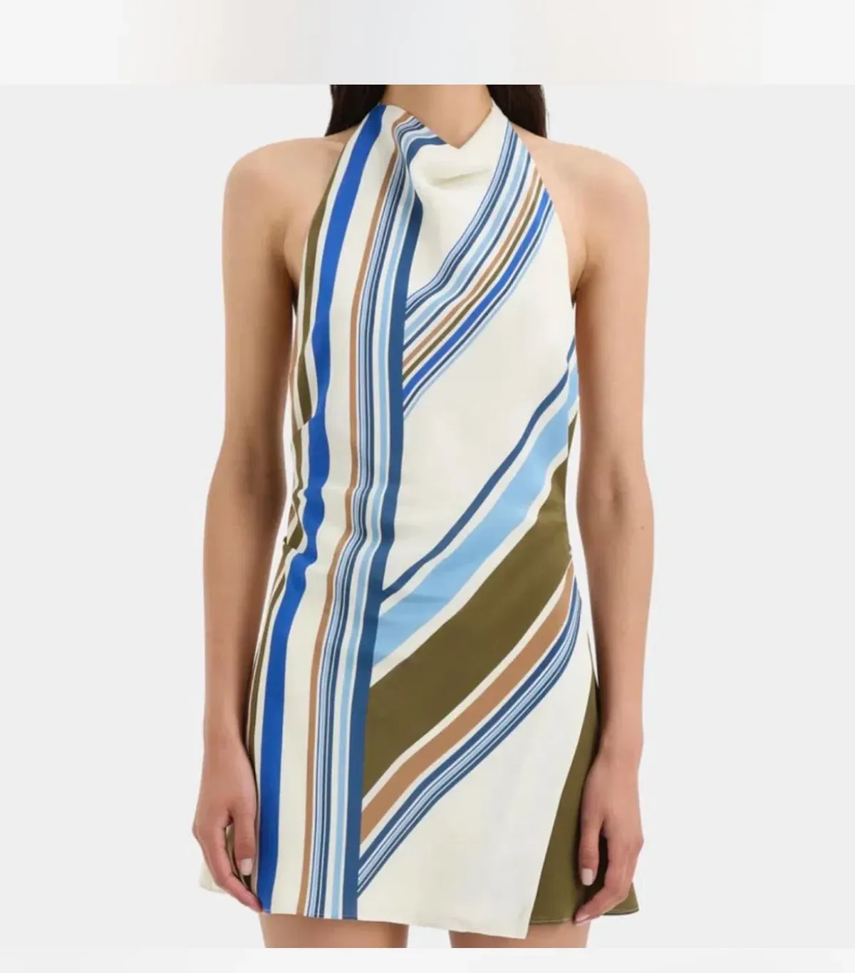 SIR the label stripe mini dress size 1 - Image 1