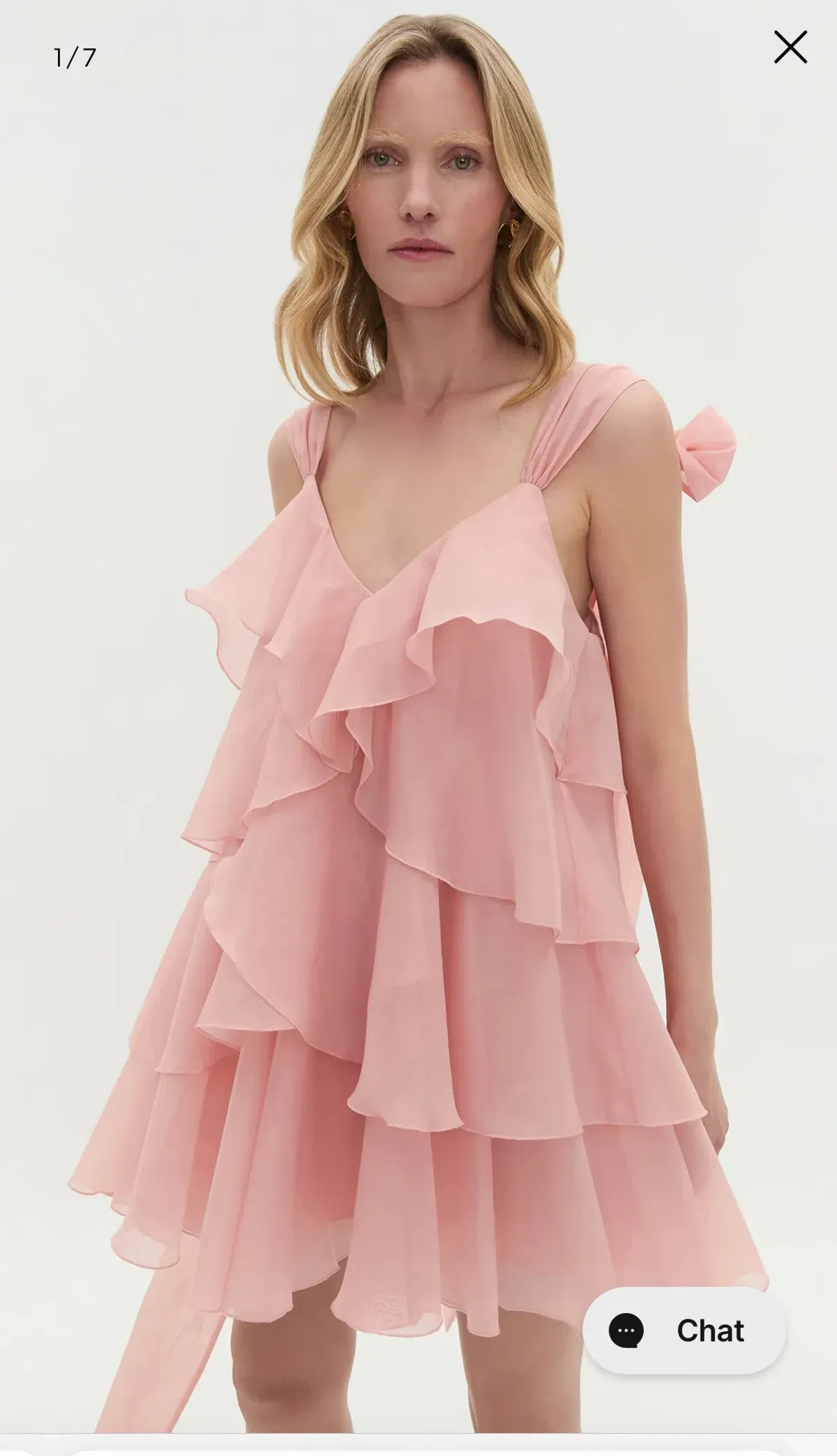 Aje Erin Mini Dress size 10 for rent on The Volte - main image