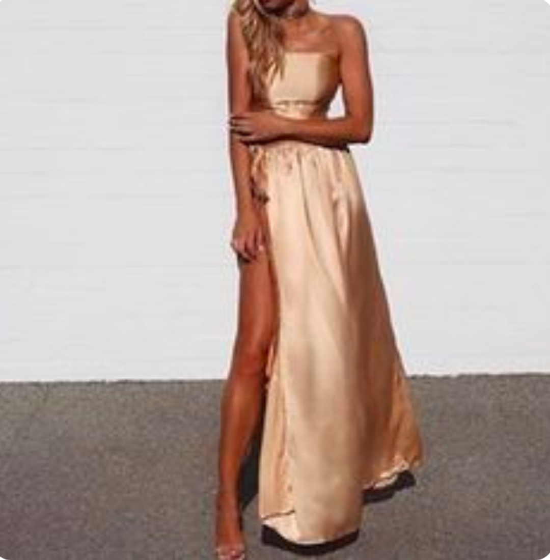 Sisters The Label two piece Gold set Size 6 for rent on The Volte - main image