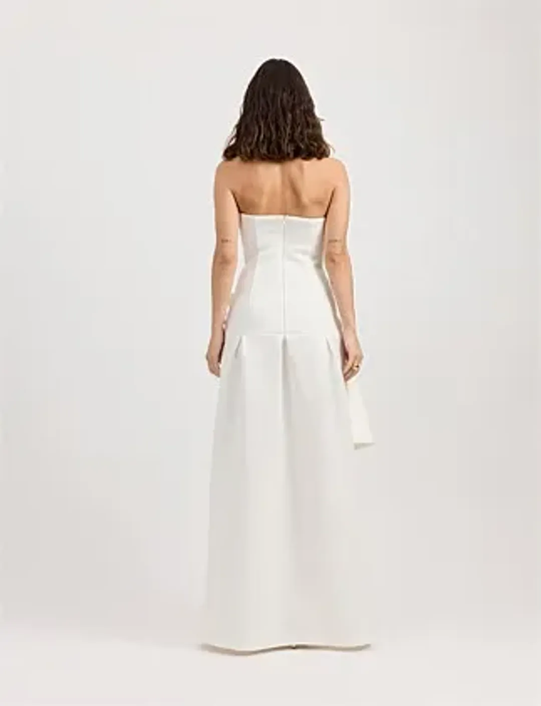 Tojha ANTHENA GOWN Ivory Size 10 for rent on The Volte - main image