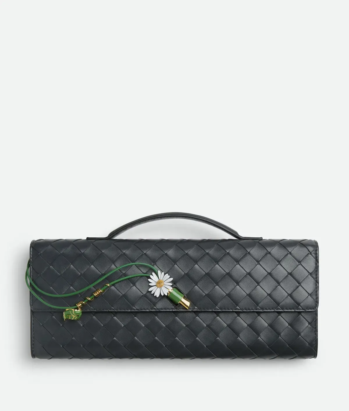 Bottega Andiamo Clutch with daisy flower closure - Image 1