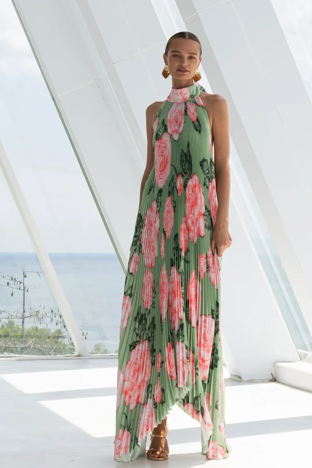 Lidee Olympia Gown size 8 Fleur Rose for rent on The Volte - main image