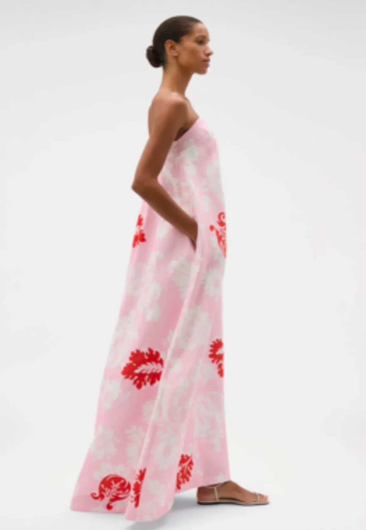 Oroton Cabana Floral Gown Size 8 - Image 2