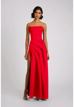 Eliya the Label Deanna Gown Red Size M/10 for rent on The Volte - image 1