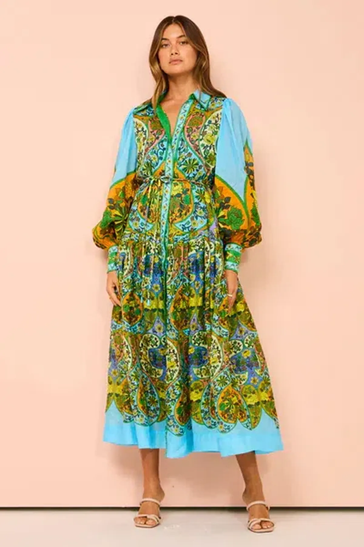 Alemais Sofie Shirt Dress for rent on The Volte - main image