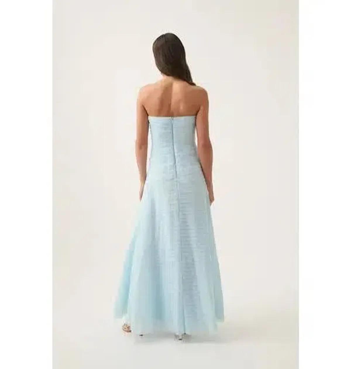 AJE BLUE SOUNDSCAPE MAXI DRESS BLUE SIZE 12 - Image 2